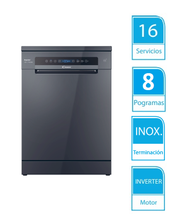 Cargar imagen en el visor de la galería, Lavavajilla CANDY RAPIDÓ INVERTER CF 6D4F0A

