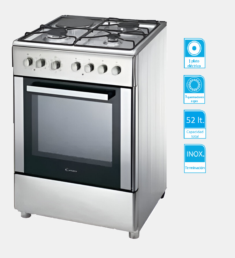 Cocina Candy combinada cbcm6 X 543