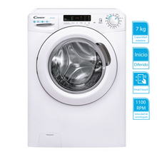 Cargar imagen en el visor de la galería, Lavarropa Candy SMART Super SLIM CS4 1172DE/1-S  7 kg 1100 RPM  Blanco 16 programas

