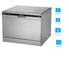 Cargar imagen en el visor de la galería, Lavavajilla CANDY 6 SERV. CDCP 6 / E-S
